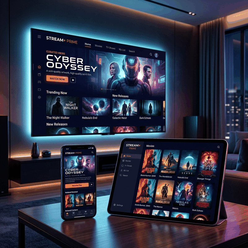 FlexStreamIPTV 4K series and on-demand streaming